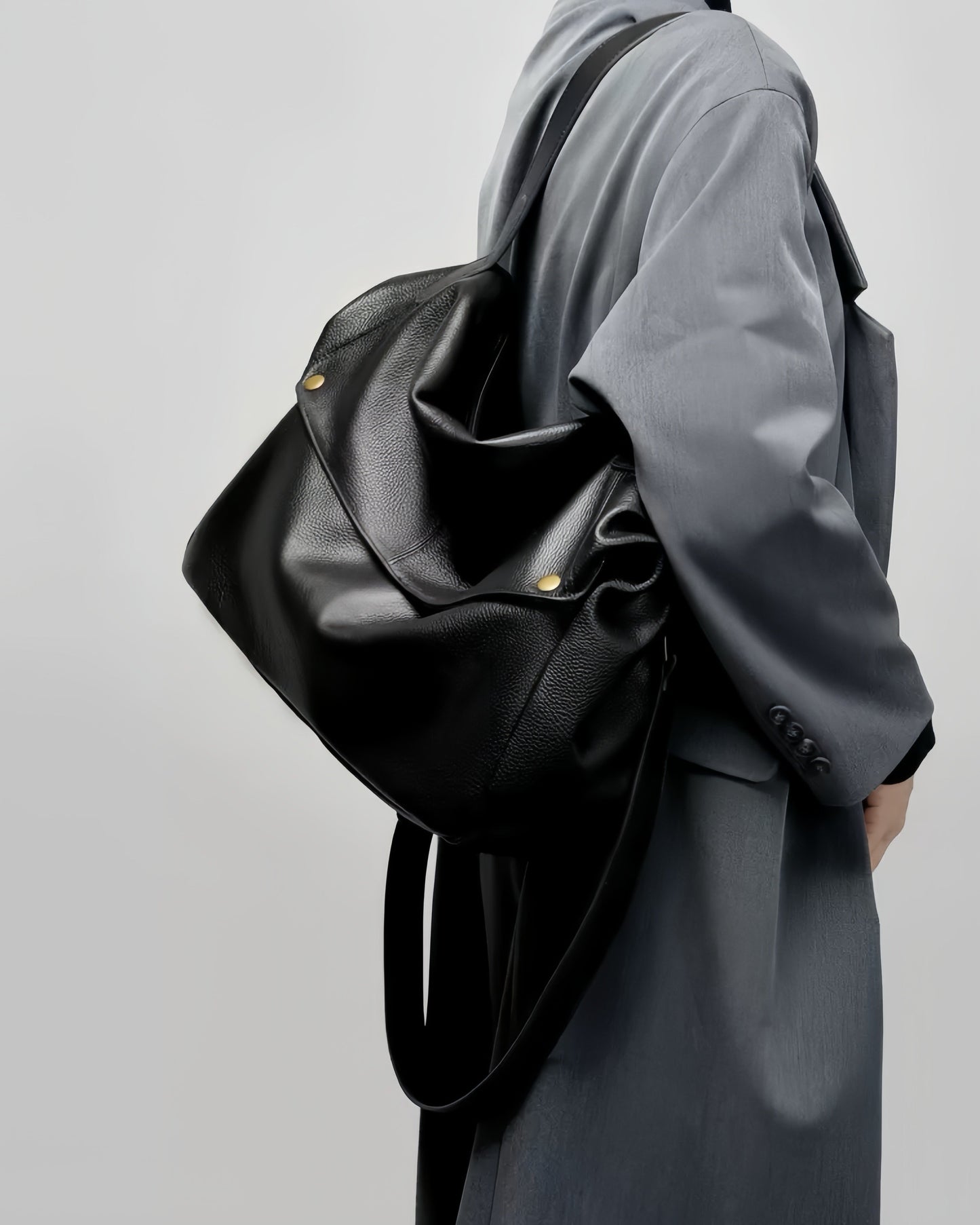 #318 Noir Flow Tote